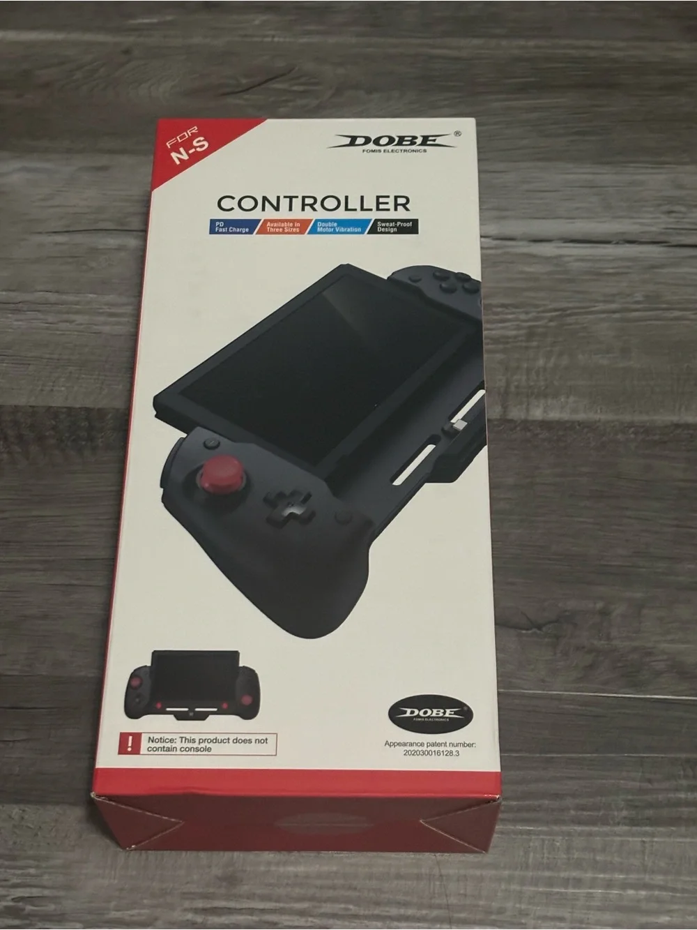 Black Controller Grip for Nintendo Switch